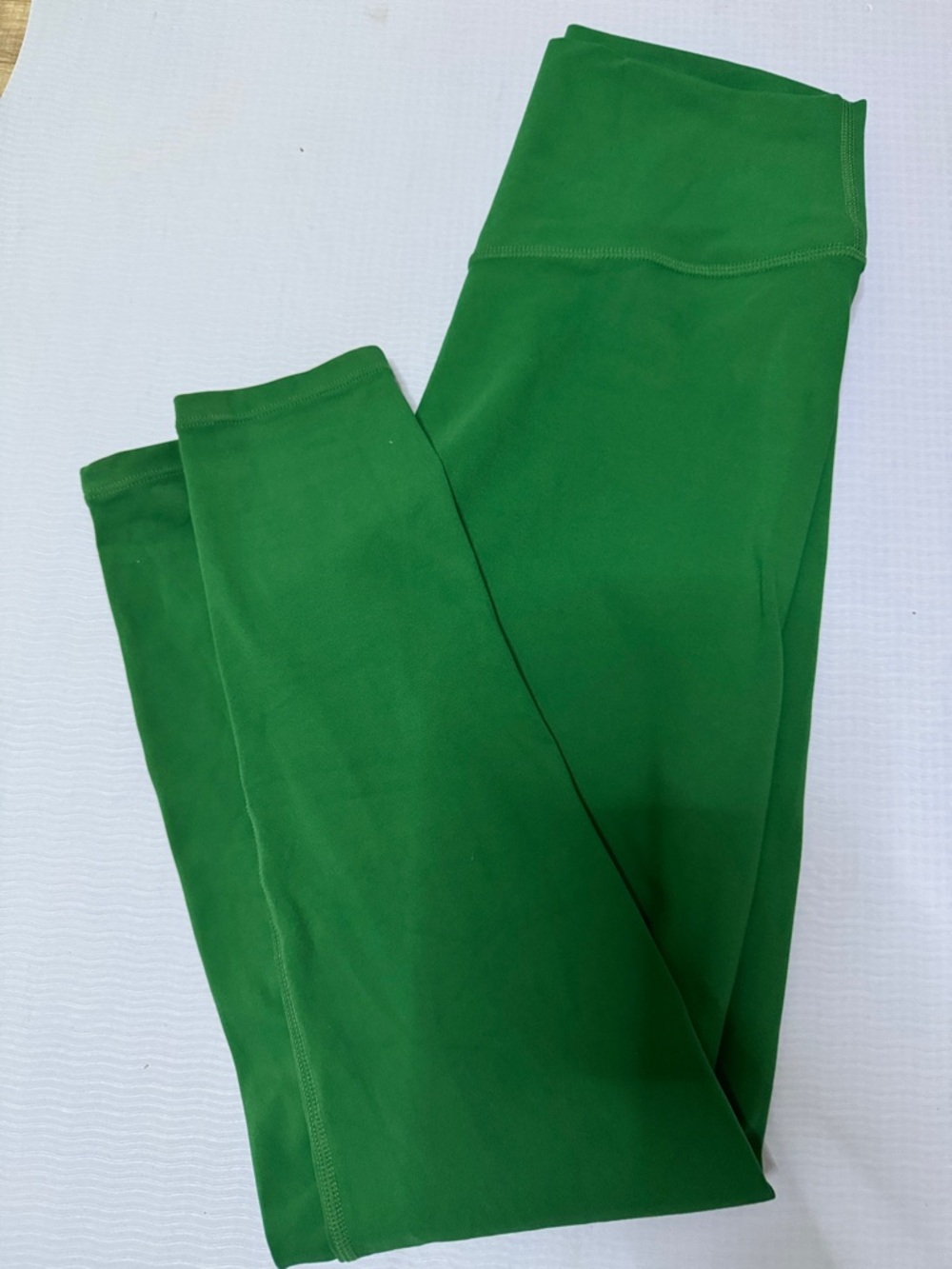 High-Rise Green Active Leggings